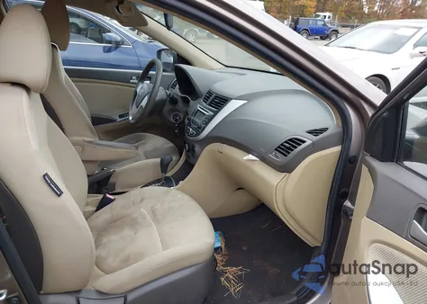 2013 Hyundai Accent Gls из США, поврежденный, VIN KMHCT4AE5DU329941